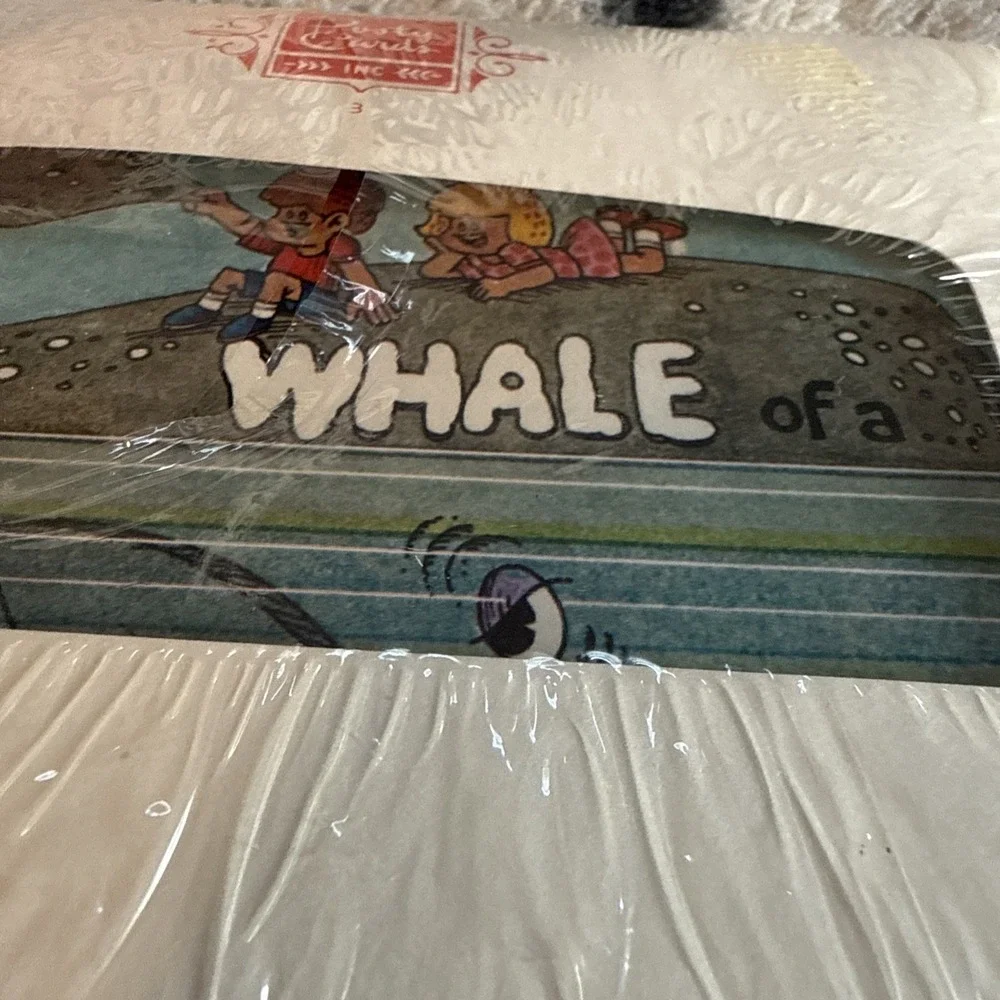 Vintage Posty Cards Inc Postcard Set Whale Of A… NOS Unopened